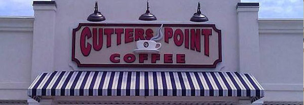 Cutter Point Coffee Sign